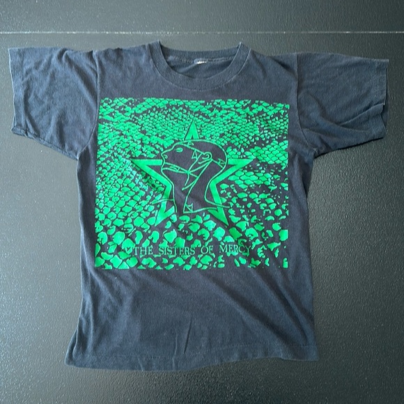 Vintage Sisters Of Mercy t-shirt from 1980s - Picture 1 of 4